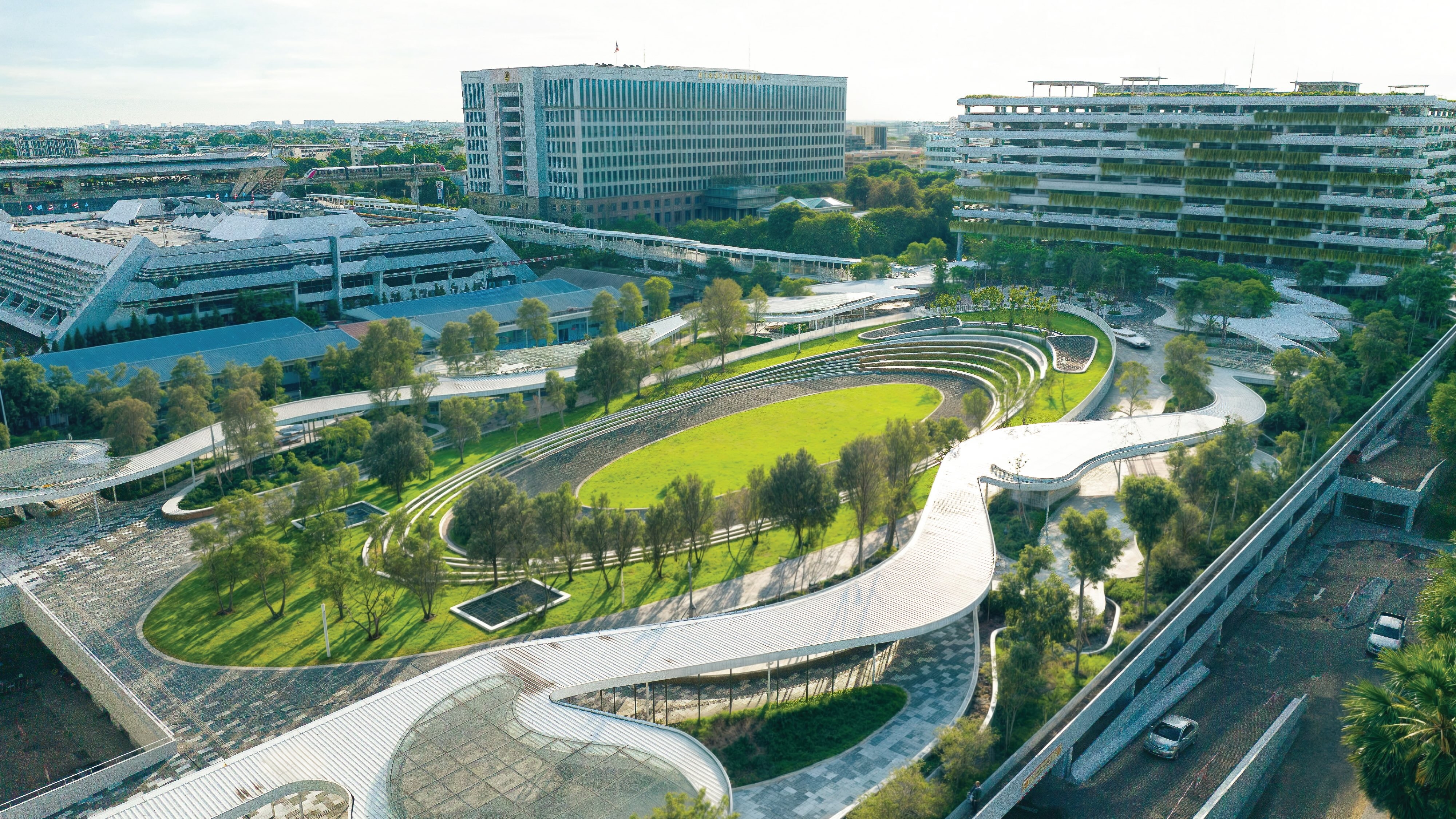 Transforming Thailand's Government Complex green roof and landscape | Landprocess