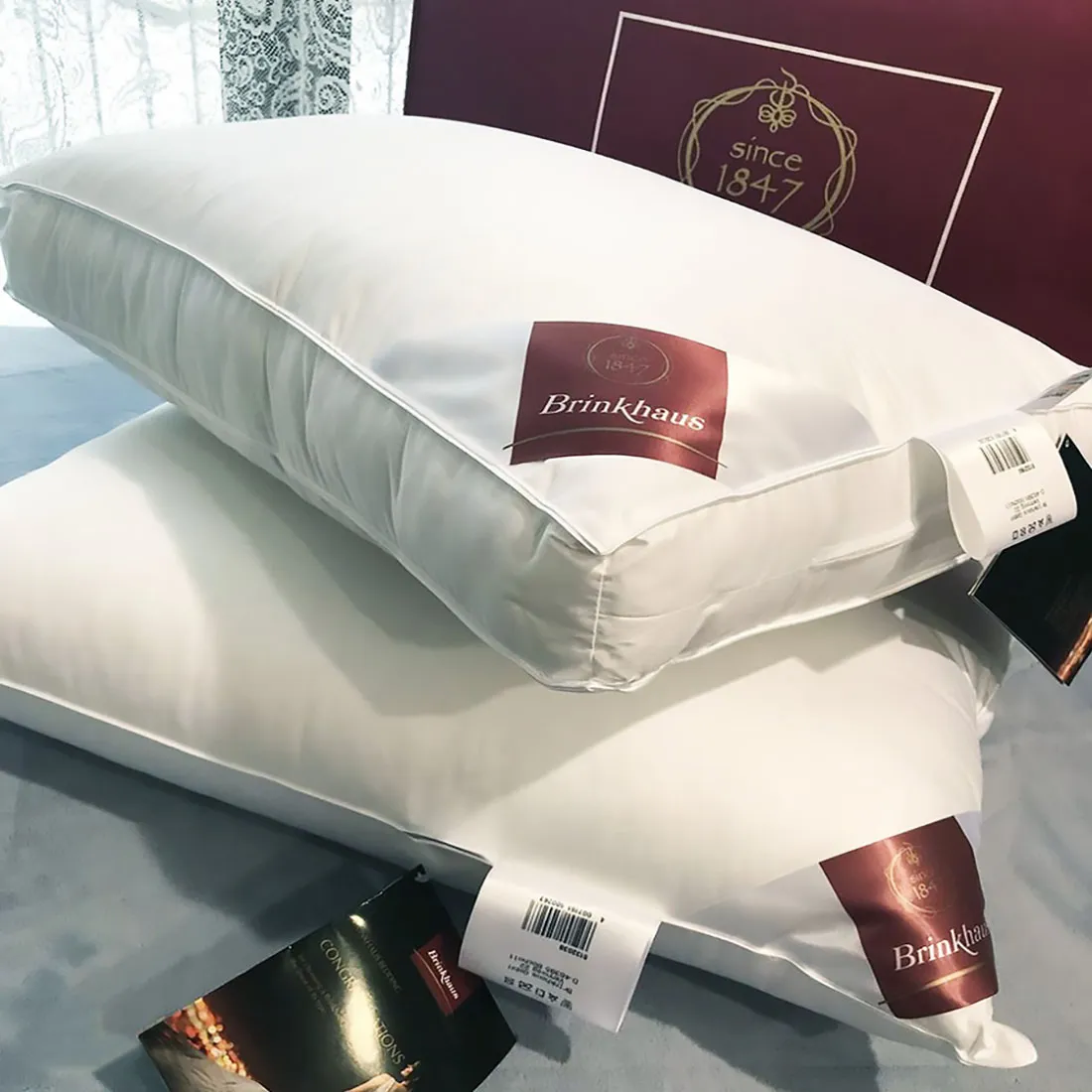 Подушка Brinkhaus BAUSCHI®-LUX с бортиком