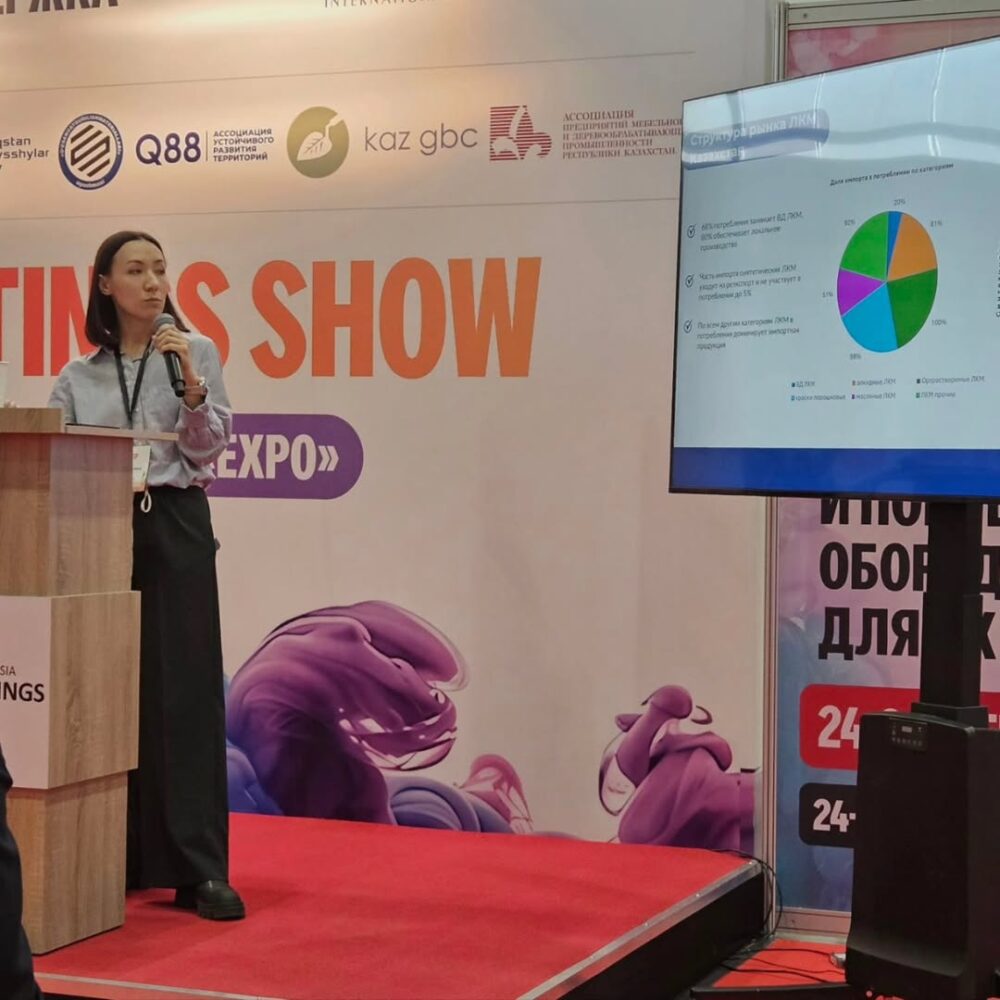 На фото Кристина Ким, заместитель генерального директора Alina Group по исследованиям, разработкам и связям с общественностью