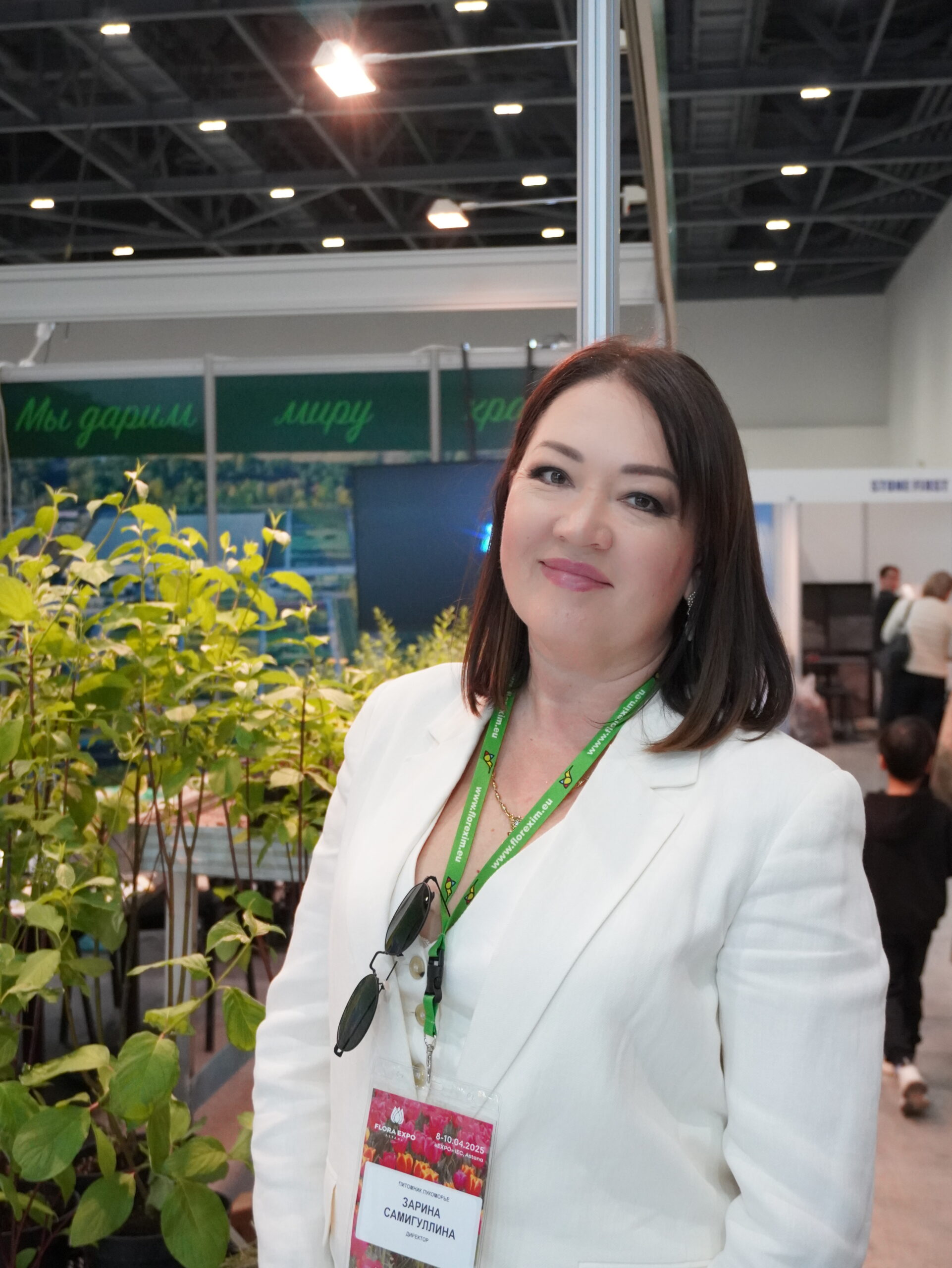 На фото Зарина Самигуллина, основатель питомника декоративных растений «Лукоморье»