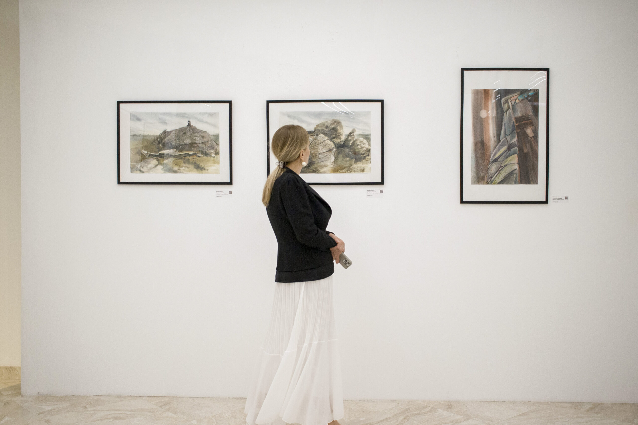 Семь стихий акварели в Астане: легенда оживает на бумаге