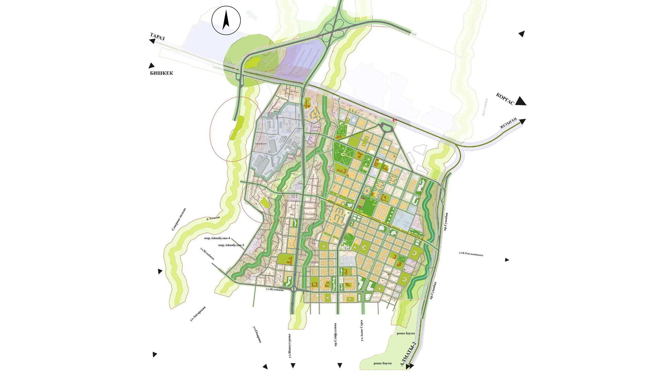 Мастерплан Турксибского района