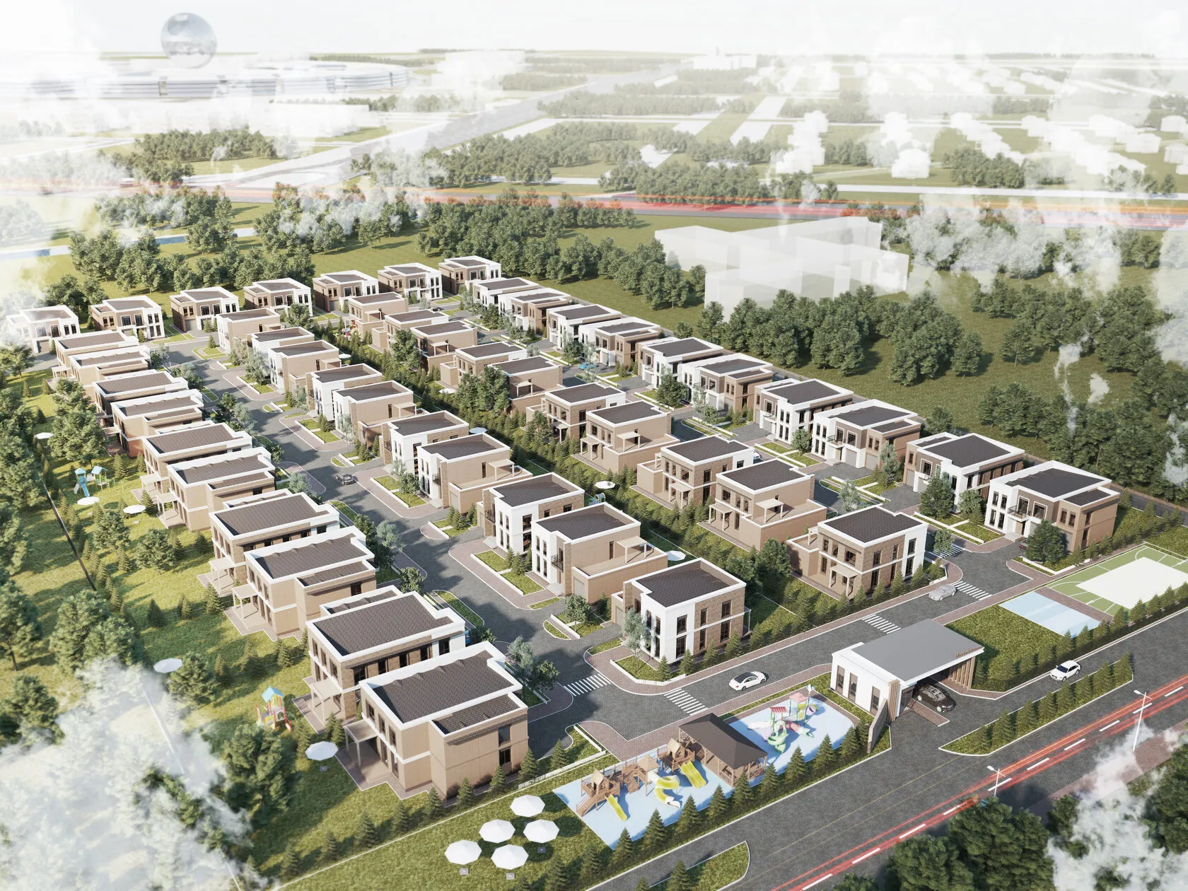 Коттеджный городок "Forrest Park Village"