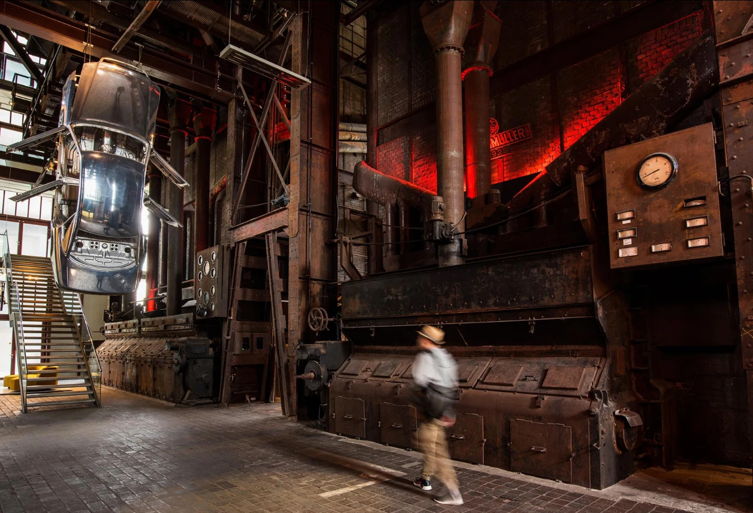 Музейдизайна Red Dot, расположенный в угольном комбинате Zollverein