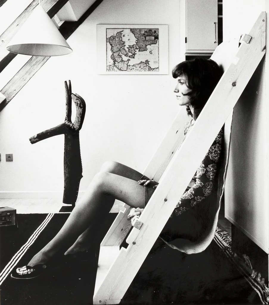 Виктор Папанек и Джеймс Хеннесси, постное кресло (1974) © Джеймс Хеннесси и Университет прикладных искусств Вена, Фонд Виктора Дж. Папанека