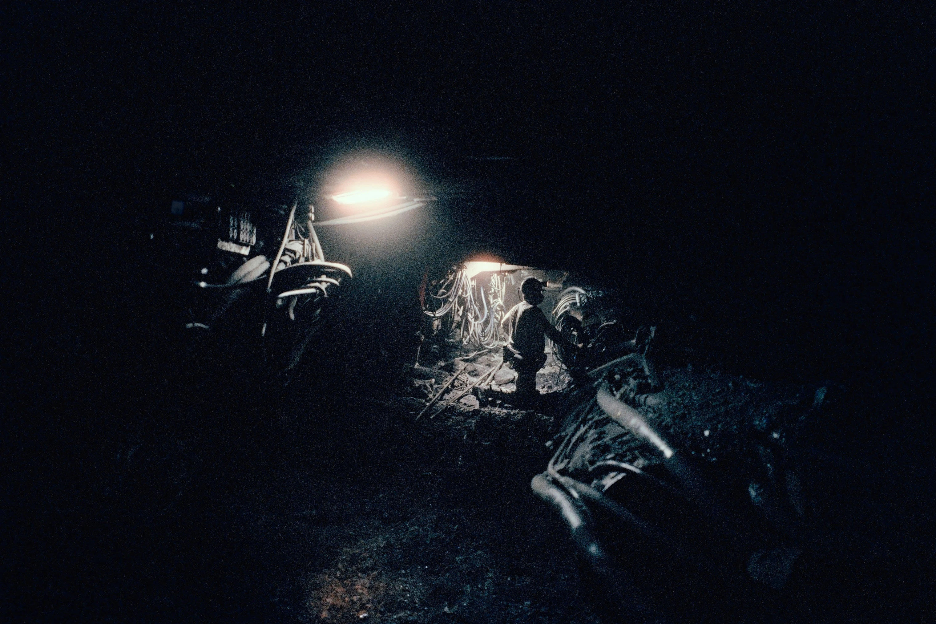 На фото шахта Проспер-Ханиэль. С момента своего открытия 155 лет назад на шахте было добыто более 300 миллионов тонн угля. Фотограф Нанна Хейтманн.