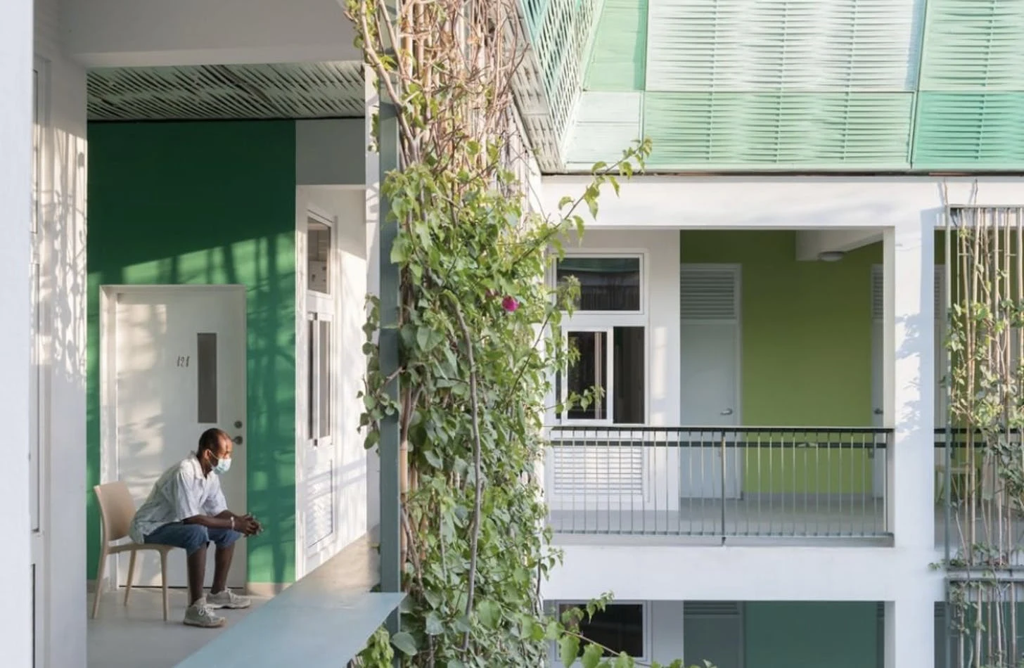 Туберкулезная больница GHESKIO на Гаити.Изображение © Иван Баан.