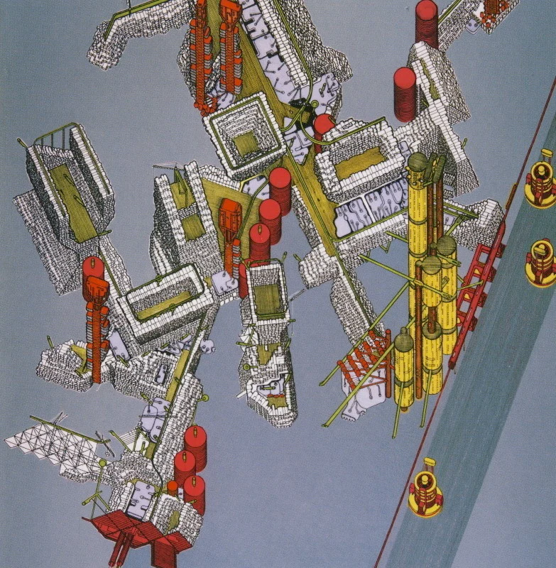 Plug-In City. Image © Peter Cook