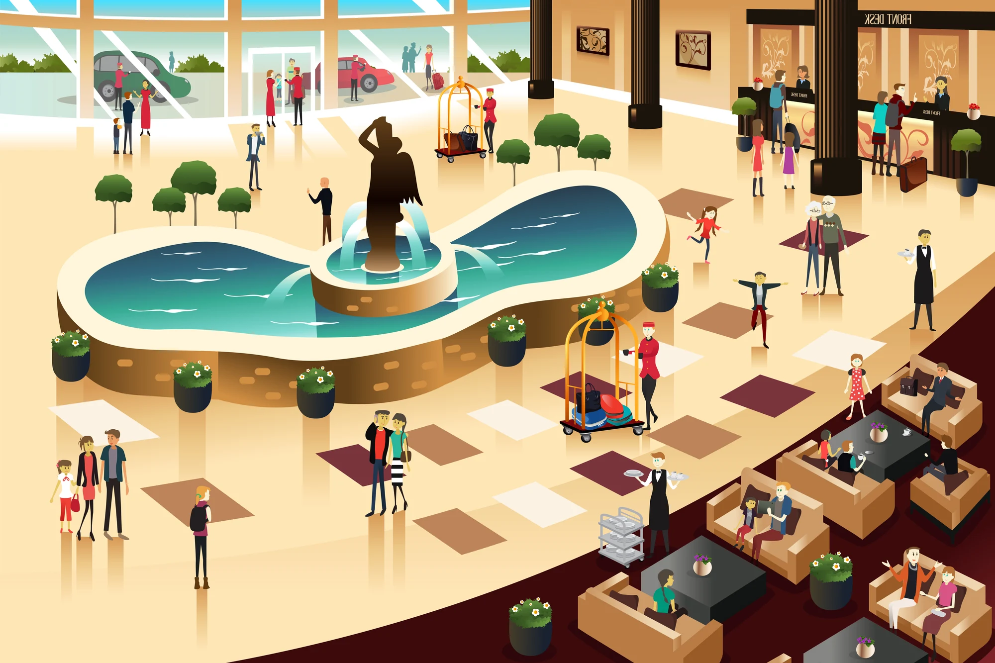 Принципы Gensler в восприятии отеля