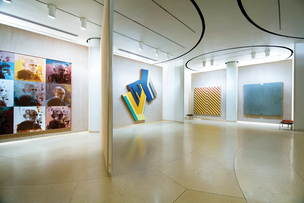 Выставочный залперсональной коллекции Филип Джонсона