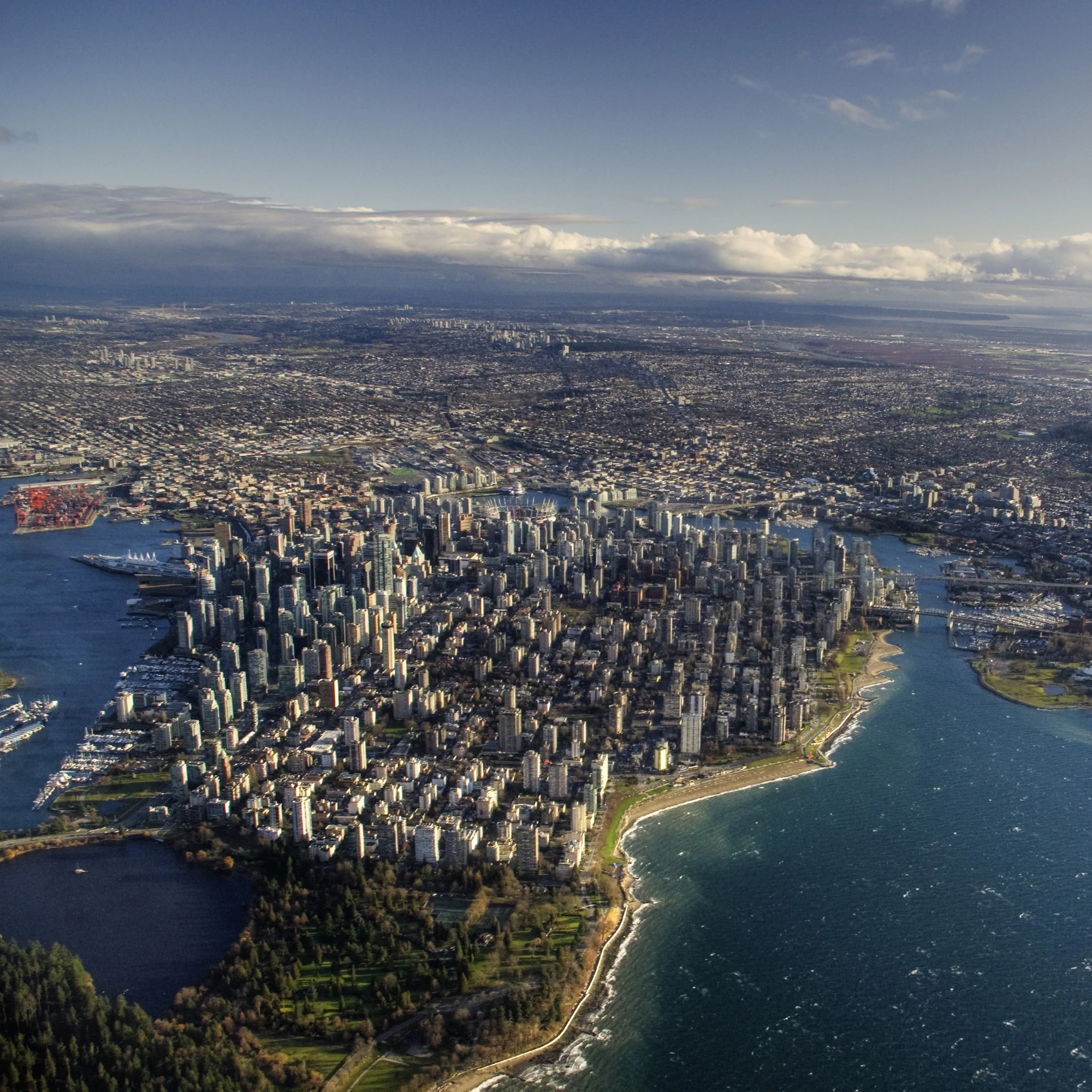 Концепция «умных городов» связана с очень «пригодными для жизни» городами, такими как Ванкувер, вытесняя более узнаваемые города в нашем коллективном сознании. Изображение: SFU.