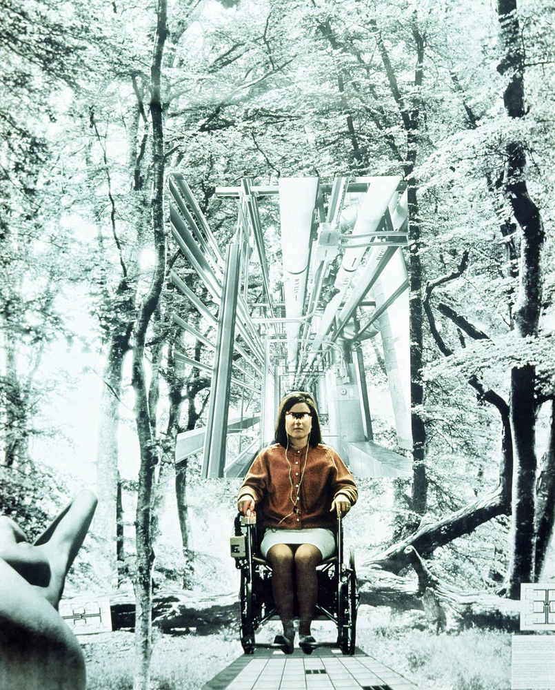 Competition University Of Florence, 1971,displayed as part of the 2013 Oslo Architecture Triennale. Image © Gruppo 9999