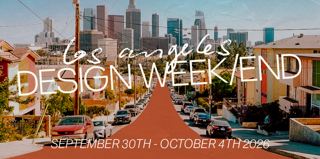 Неделя дизайна в Лос-Анджелесе (Los Angeles Design Weekend 2026)