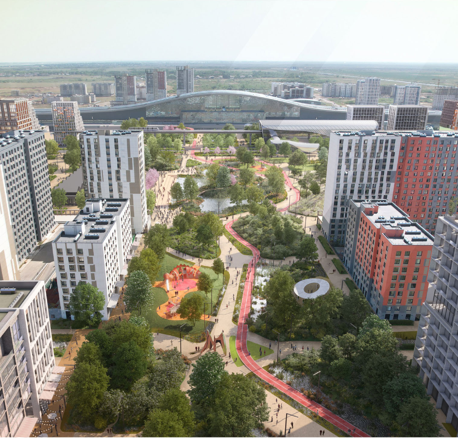 В Астане стартовал первый этап масштабного благоустройства Аллеи Мынжылдык