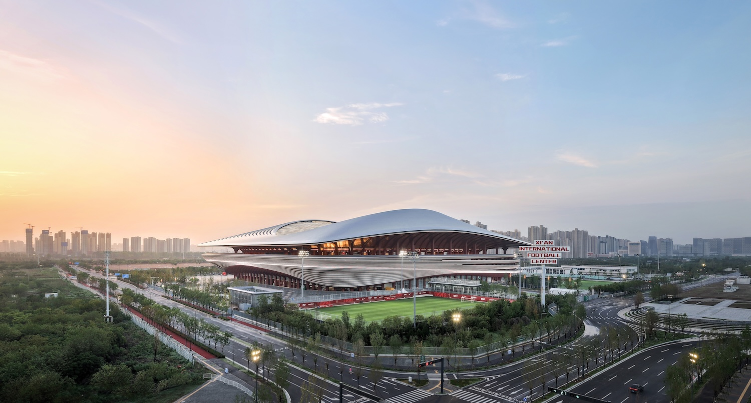 Xi'an International Football Centre | Фото: Hufton + Crow