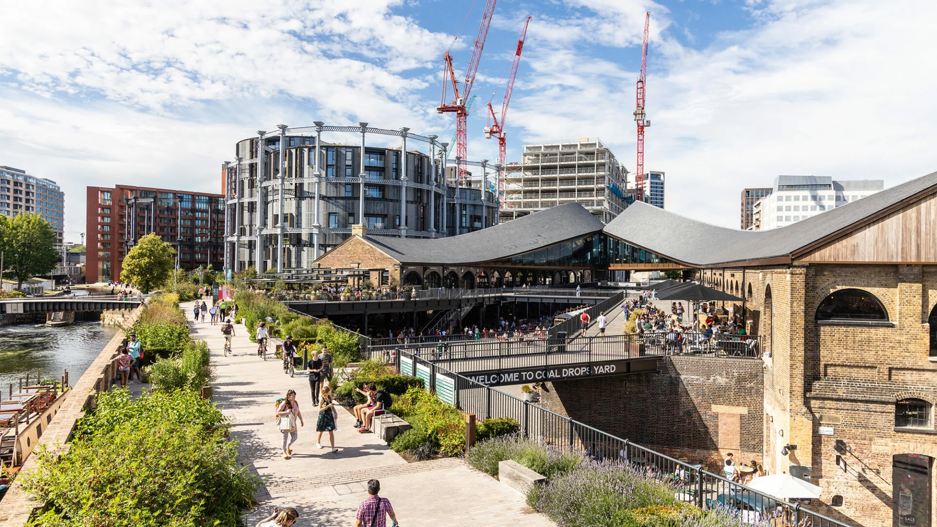 Комплексная среда King's Cross. Источник: King's Cross / About the redevelopment of the King's Cross area of London Комплексная среда King's Cross. Источник: King's Cross / About the redevelopment of the King's Cross area of London