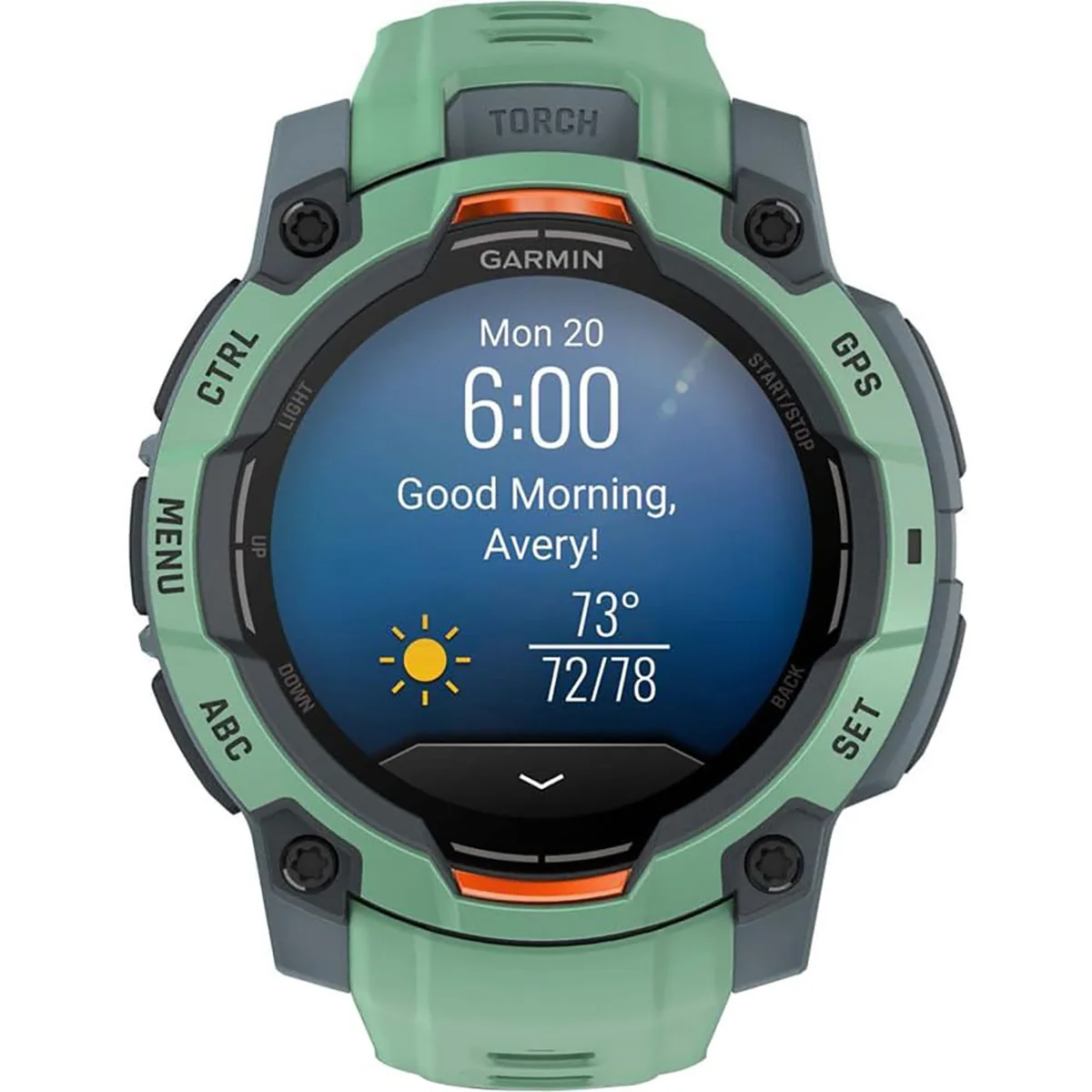 Смарт-часы Garmin Instinct 3 – 45 мм AMOLED неотразимый тропик