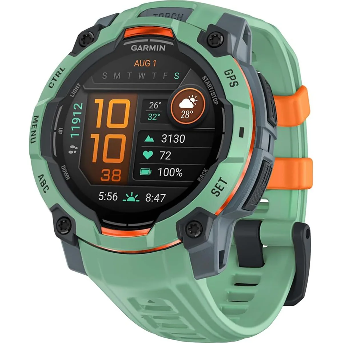 Смарт-часы Garmin Instinct 3 – 45 мм AMOLED неотразимый тропик