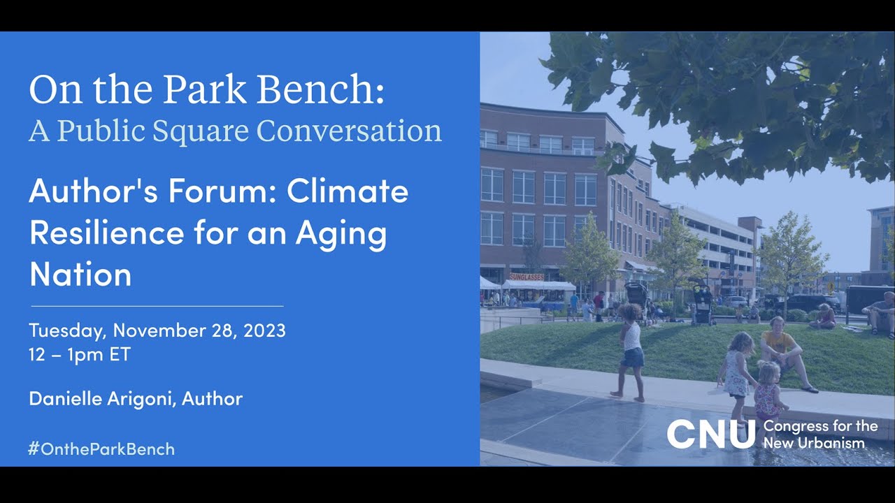 Author's Forum: Climate Resiliencefor an Aging Nation