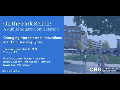 Changing Markets and InnovationsIn Urban Housing Types