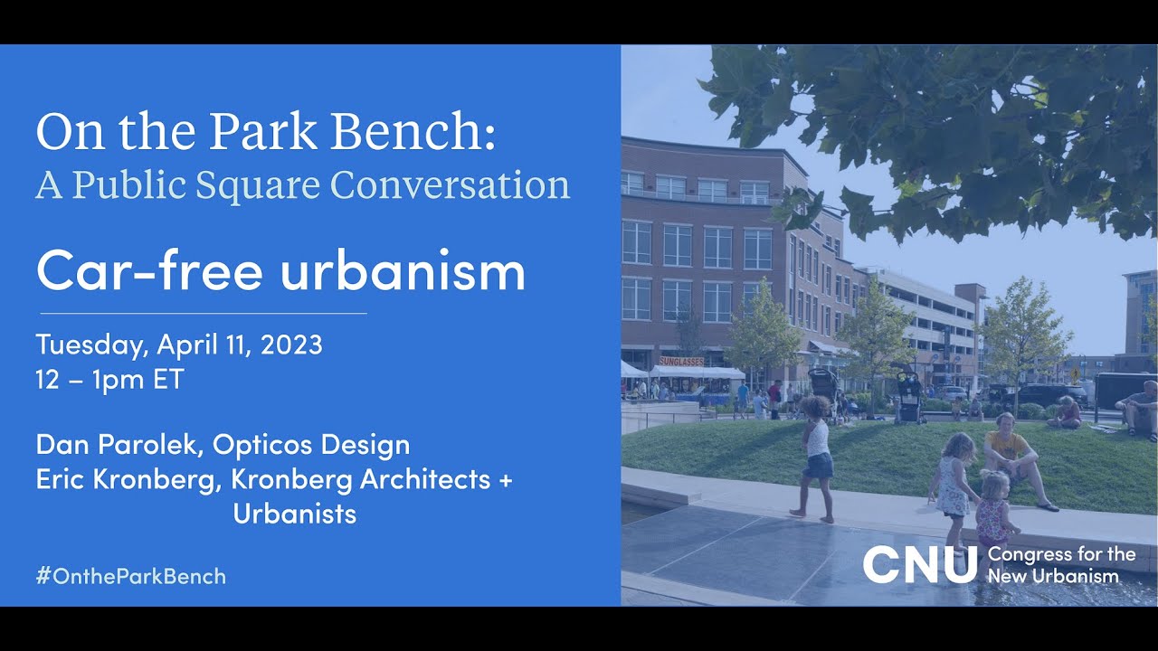 Car-free urbanism