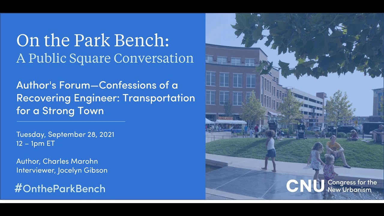 Author's Forum on Urbanism – Confessions of a RecoveringEngineer: Transportation for a Small Town