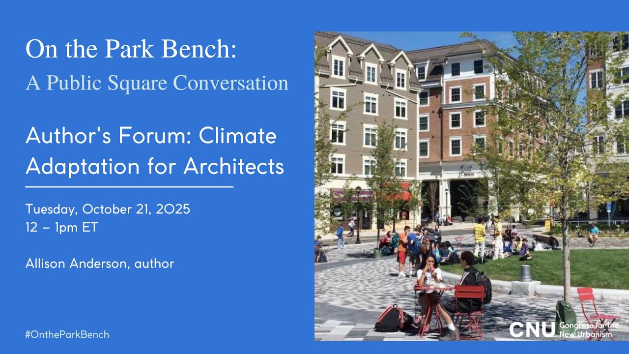 Author's Forum: Climate Adaptationfor Architects