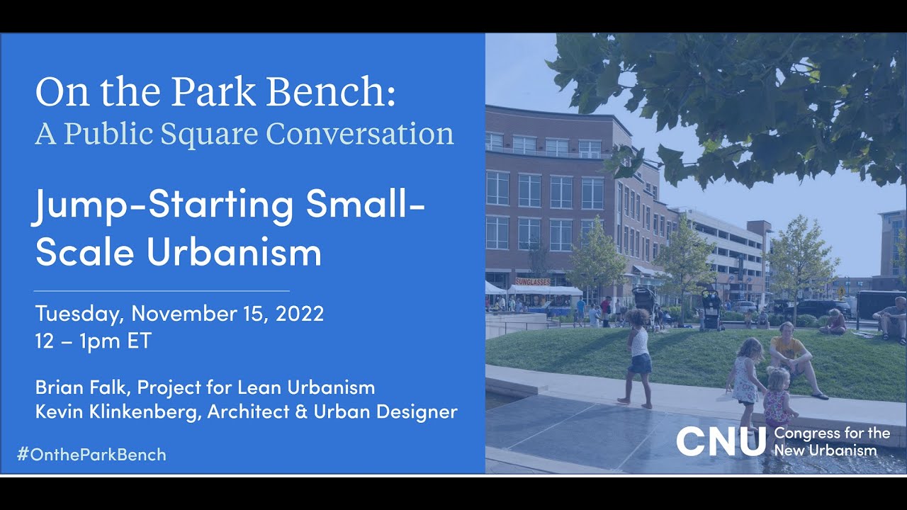 Jump-Starting Small-Scale Urbanism