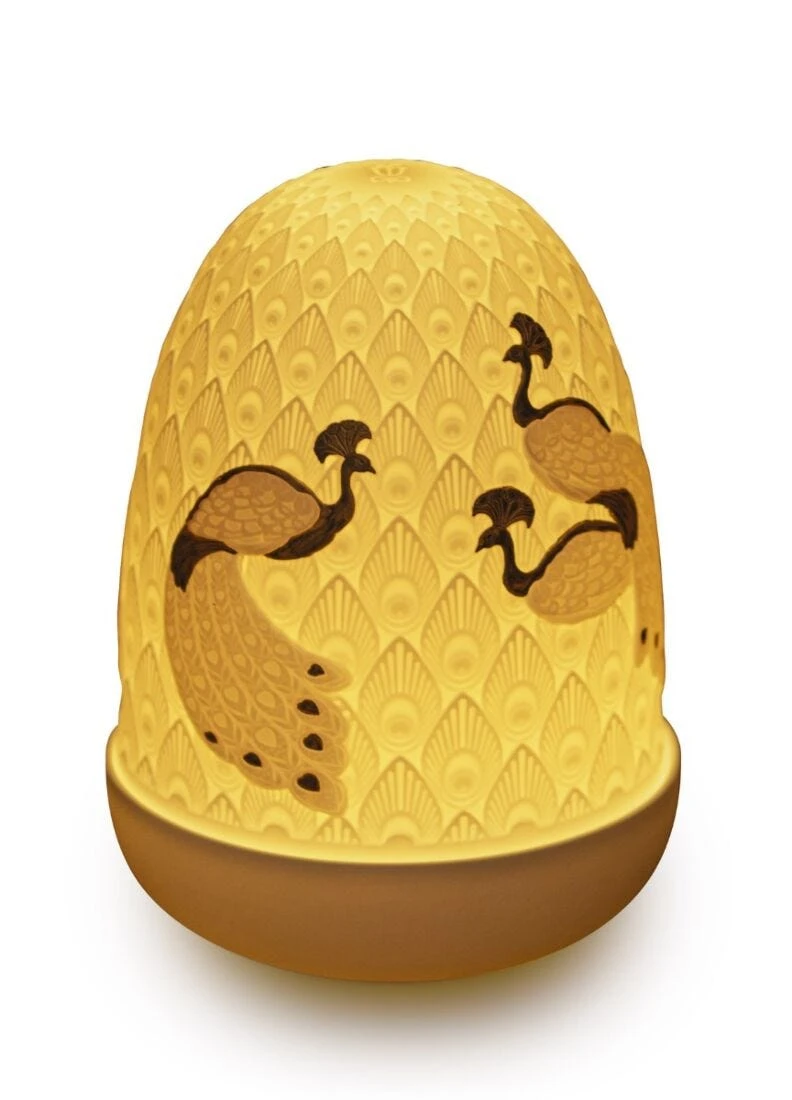 Peacocks Dome Table Lamp