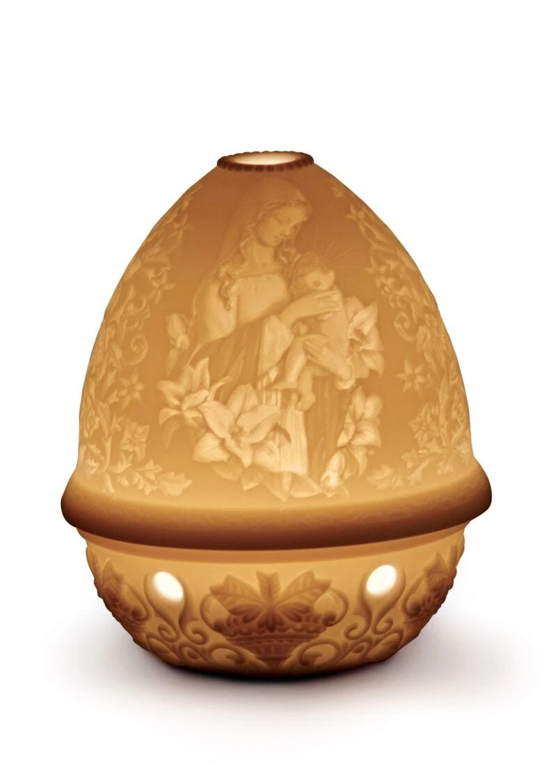 Madonna of The Flowers Lithophane