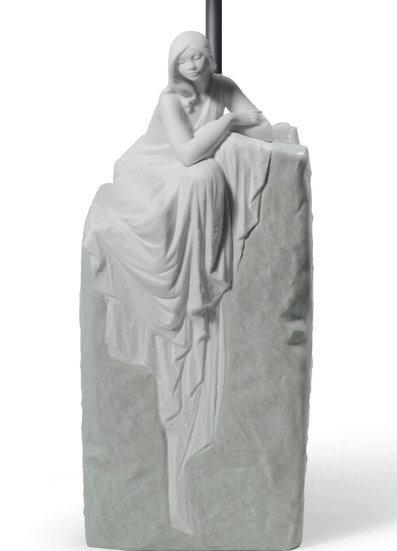 Meditating Woman I Table Lamp