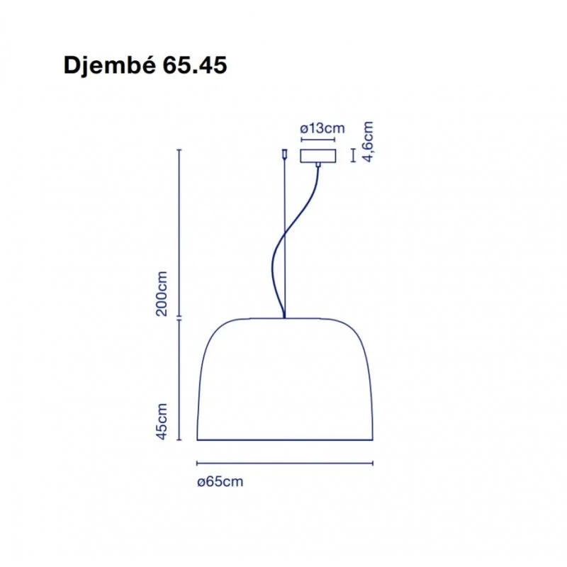 Потолочный светильник Marset Djembé C 65.35 — 5
