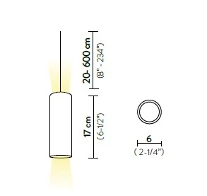 Светильник подвесной системы Slamp NUVEM SUSPENSION MODULE