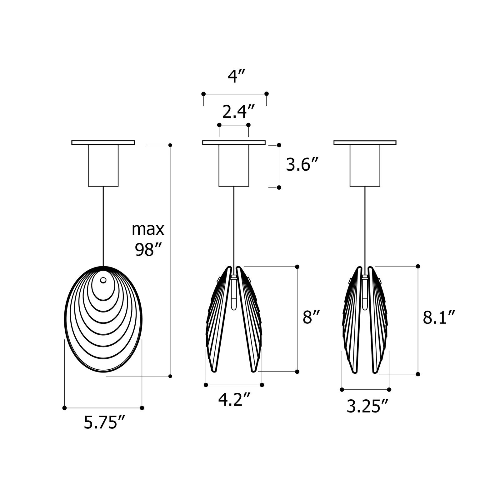 Подвесные светильники Bomma Mussels — 8