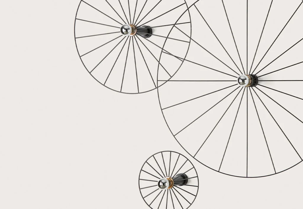 Настенный светильник Aromas Wheel 90