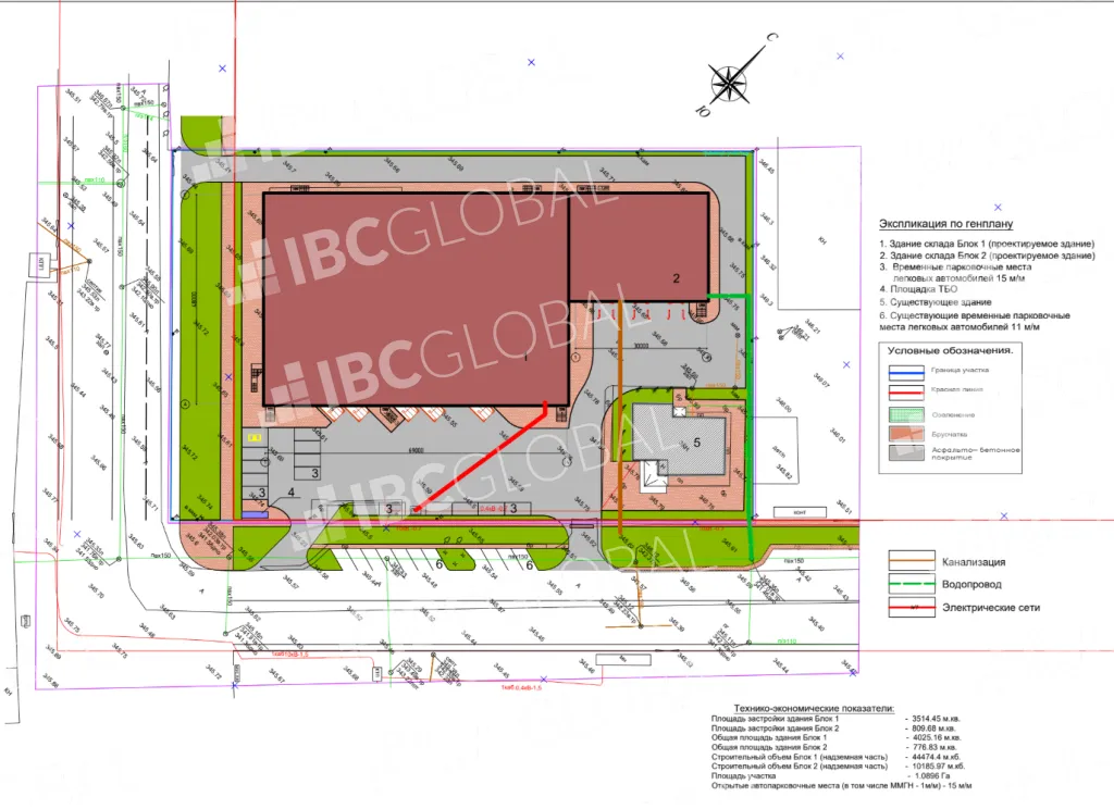 Склад класса А в Астане строительство и аренда IBC Global