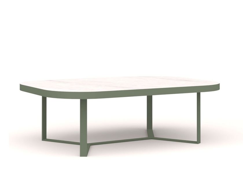 10Deka
LITUS COFFEE TABLE
Rectangular HPL garden central coffee table