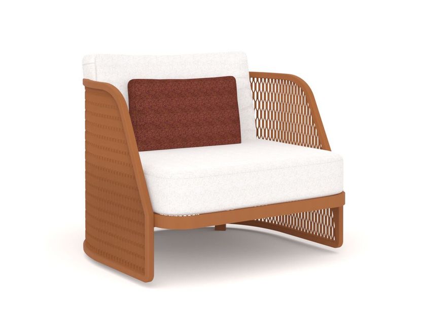 10Deka
VENTURA ARMCHAIR 1 SEATER
Powder coated aluminium garden armchair with armrests