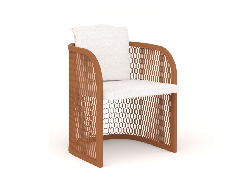 10Deka
VENTURA GRAND DINING ARMCHAIR
Powder coated aluminium garden chair with armrests