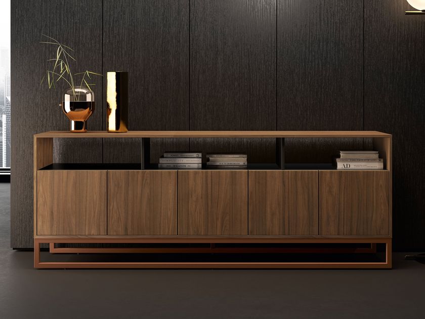 About Office
BOLD58
Low wooden office storage unit with hinged doors