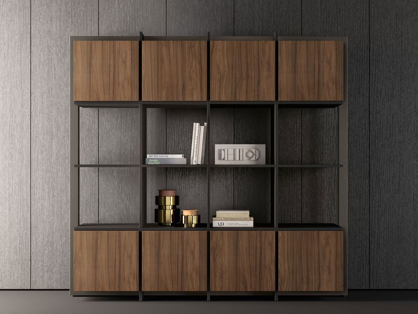 About Office
GATE
Wood and metal office shelving