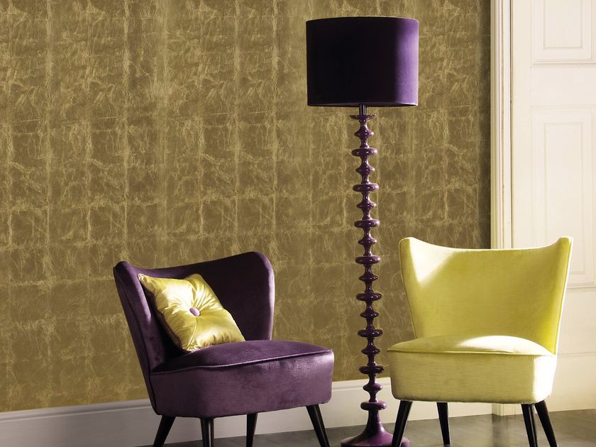 AGENA
LEAF
Waterproof fire retardant metal effect wallpaper