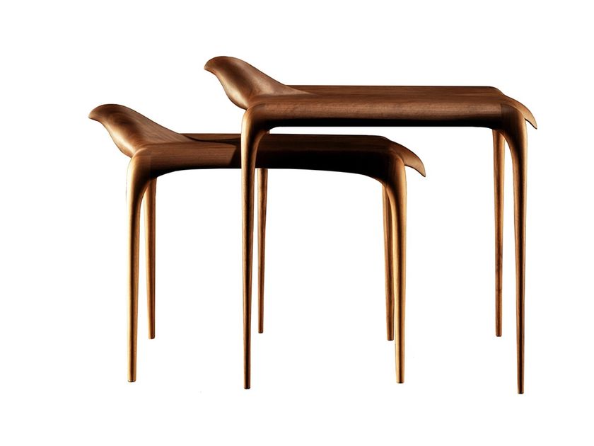 Agrippa
AGRIPPA & AGRIPPINA
Walnut high side table