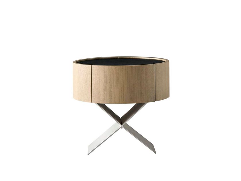 Alexandra
ASPA
Round wooden bedside table
