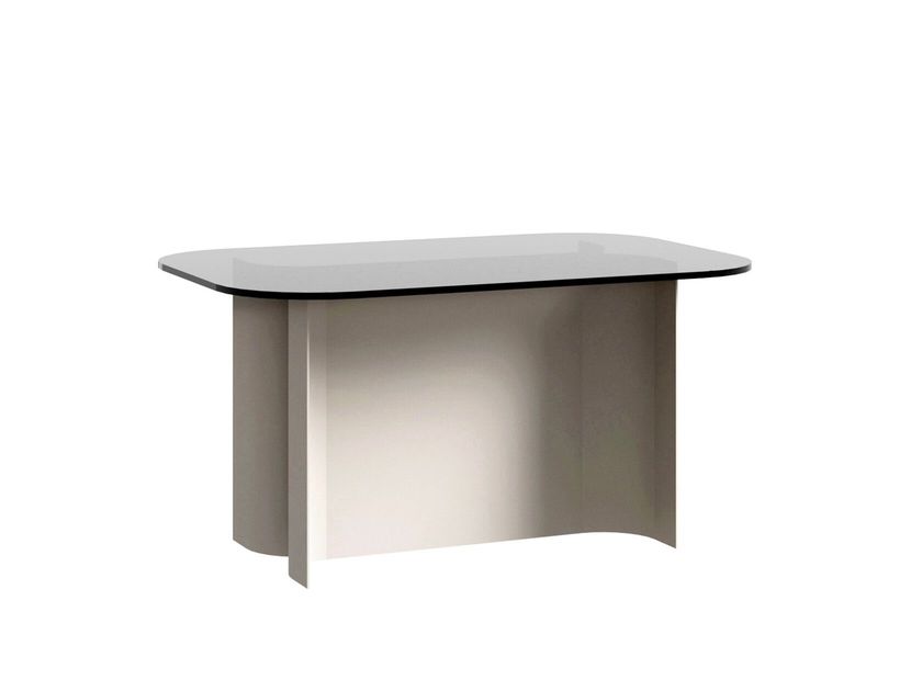 Alexandra
KENTIA
Glass and iron coffee table