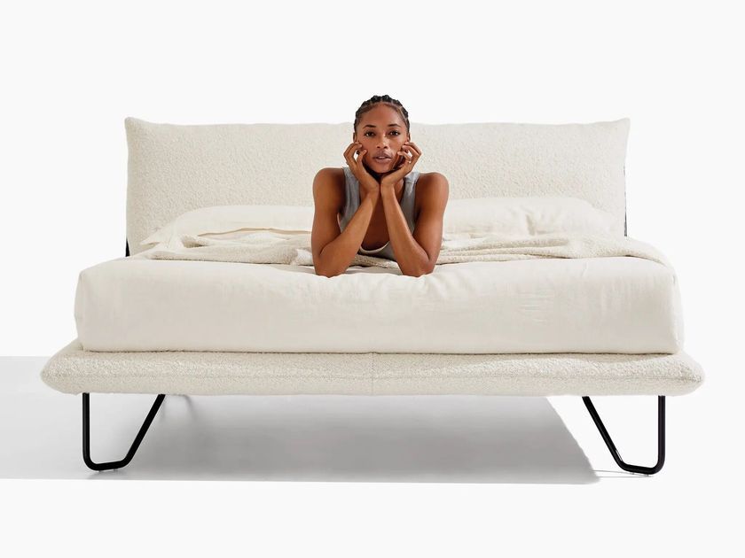 Alto
ZENIT
Fabric double bed with upholstered headboard
