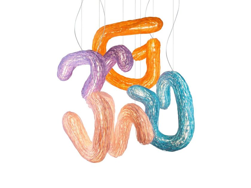 Ango
PAINT THE LIGHT
Recycled plastic pendant lamp