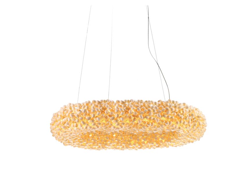 Ango
WHITE CROWN 1100
Sculptural silk cocoon handcrafted pendant Light