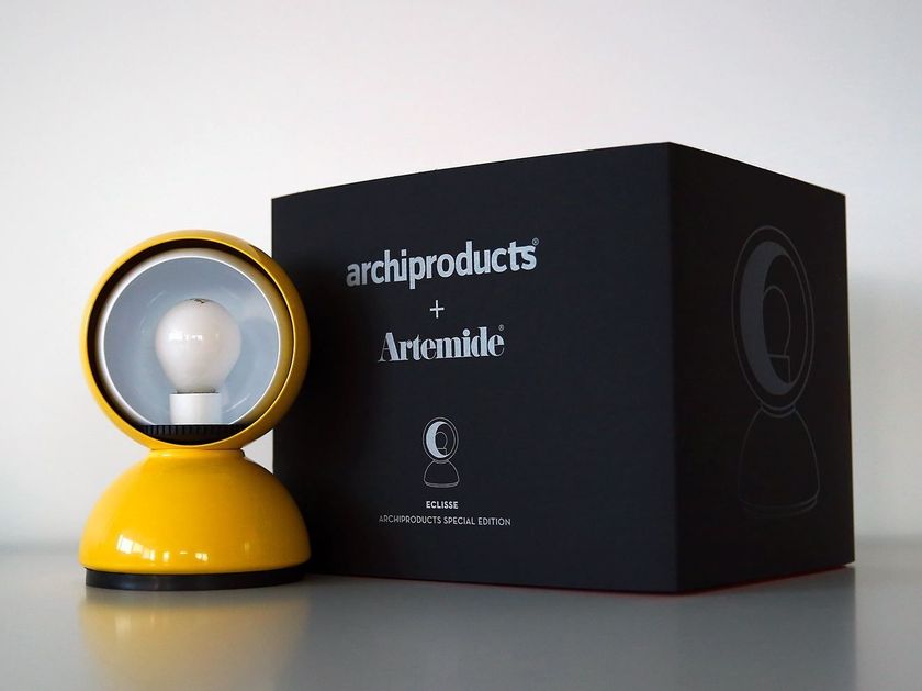 Archiproducts Edition
ARTEMIDE - ECLISSE Archiproducts Limited Edition
Painted metal table lamp
