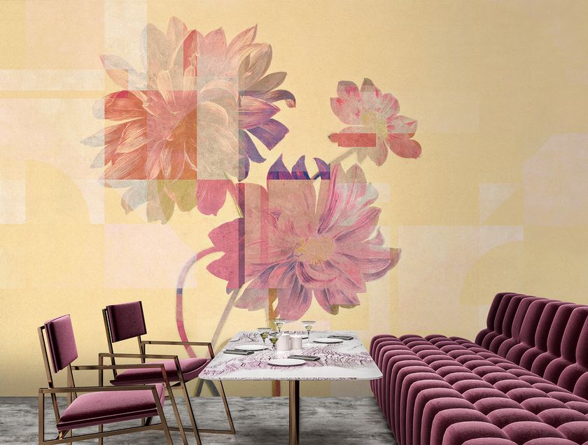 Architects Paper
QUEEN'S GARDEN
Washable nonwoven wallpaper with floral pattern